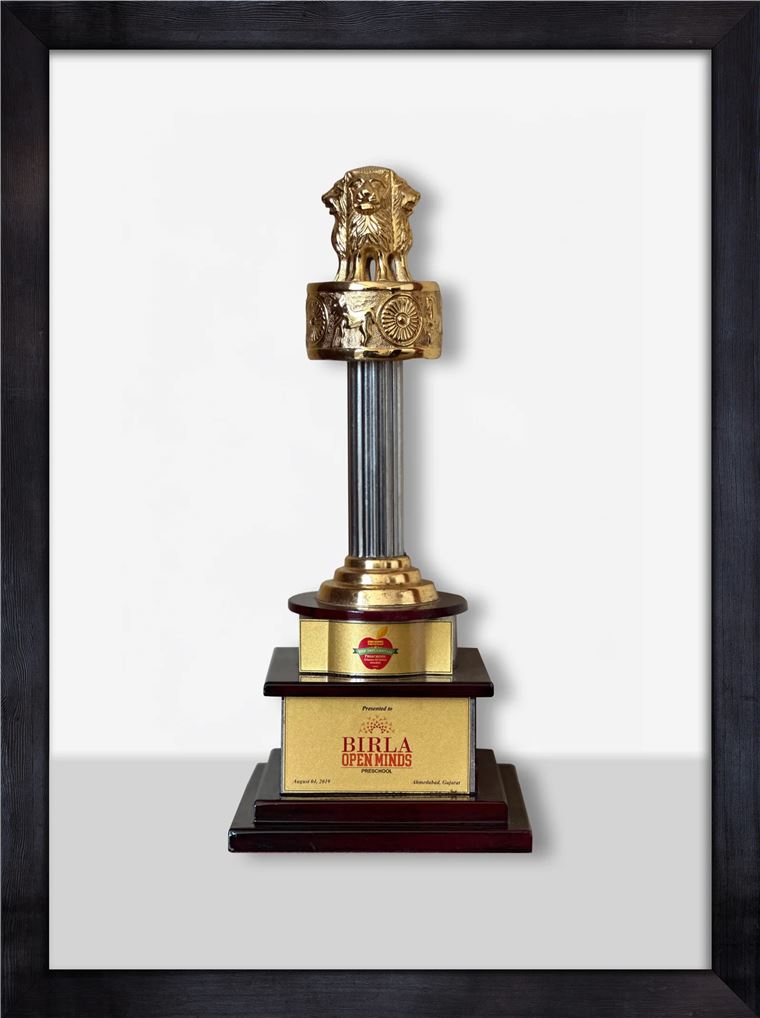 Top Influential Preschool Chain of India – Preschool Chains of India Awards, Ahmedabad, awarded to Birla Open Minds